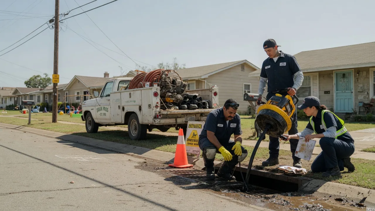Drain Cleaning in Rankin, TX near me
